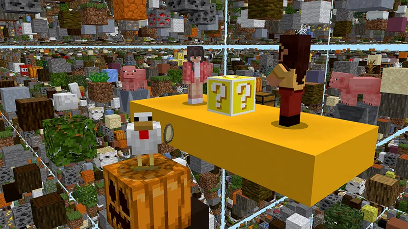 SKY GRID Lucky Blocks!