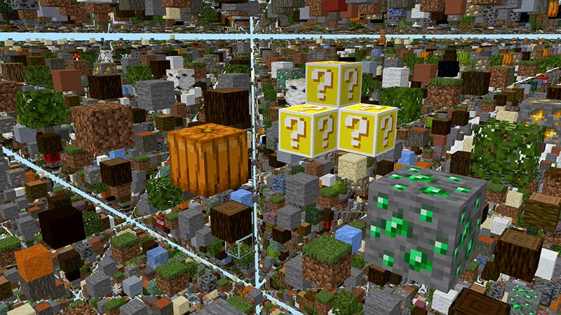 SKY GRID Lucky Blocks!