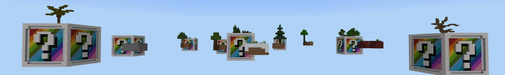 XL Rainbow Block Skyblock