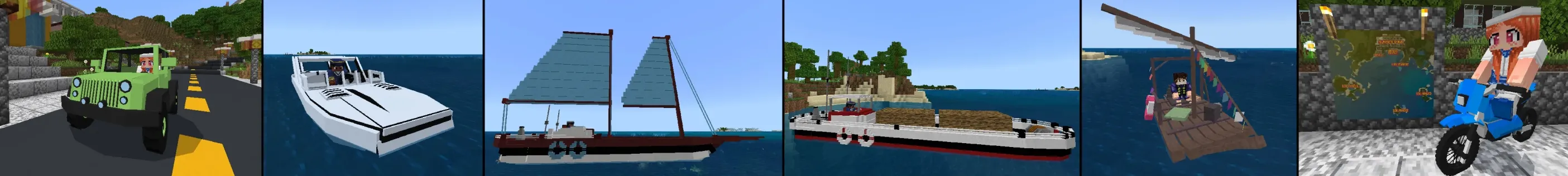 Craftable Boats