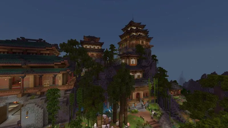 Japanese Mountain Village