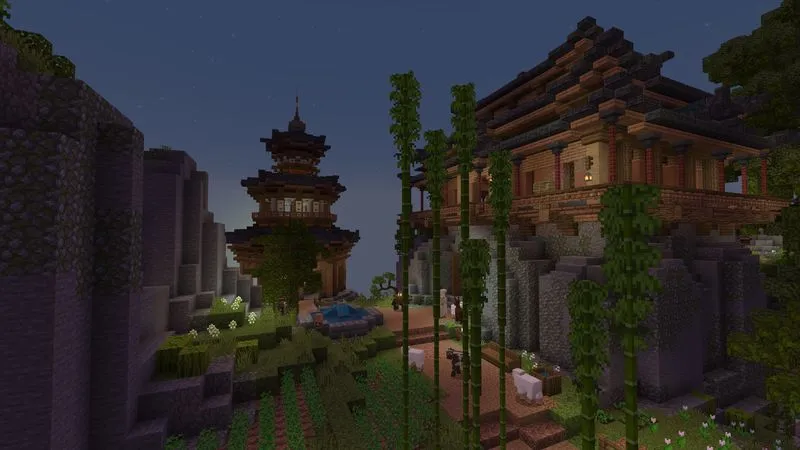 Japanese Mountain Village