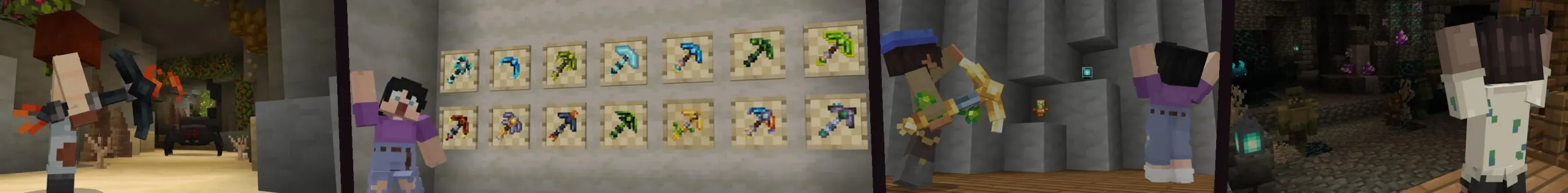 Custom Pickaxes