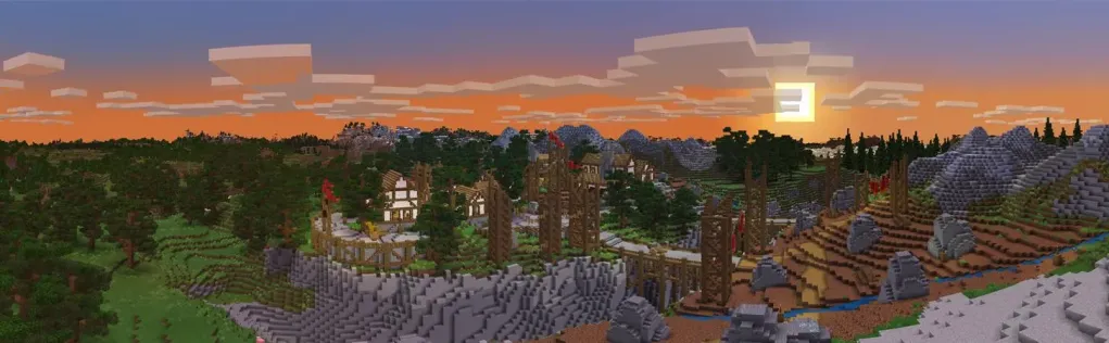 Simple Spawns Mining Village