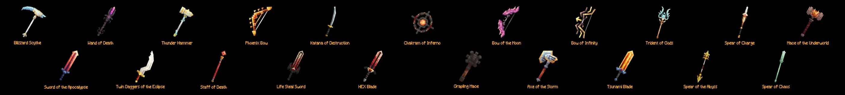 Weapons++