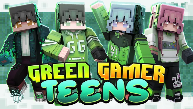 Green Gamer Teens