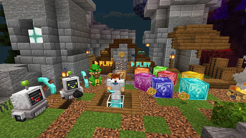 Mega Lucky Block Skyblock