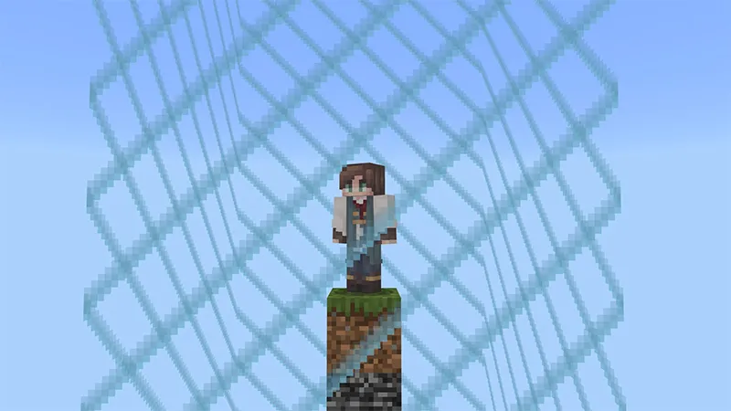 SURVIVAL BUT CAPTIVE ONE BLOCK
