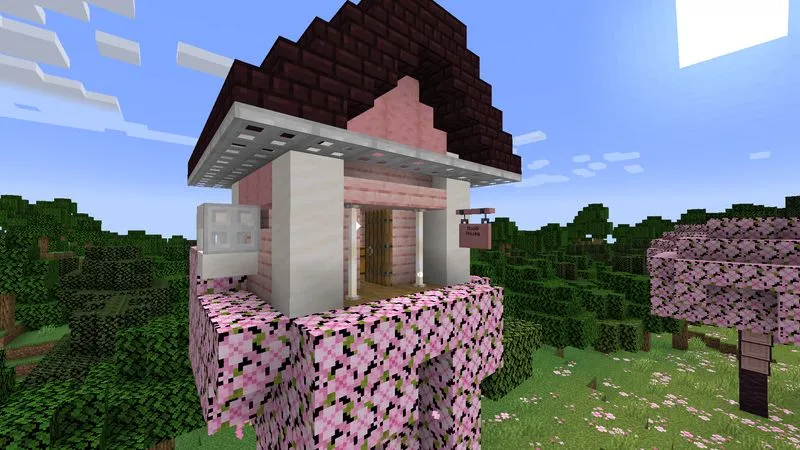 Noob vs PRO Cherry Treehouse