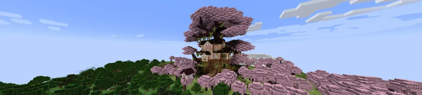 Noob vs PRO Cherry Treehouse