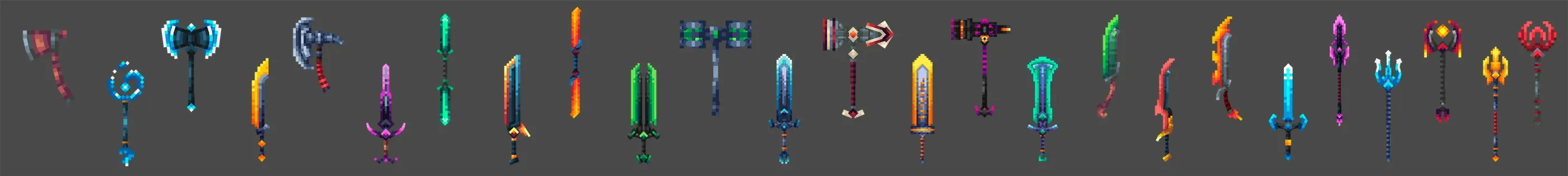 CRAFTABLE WEAPONS