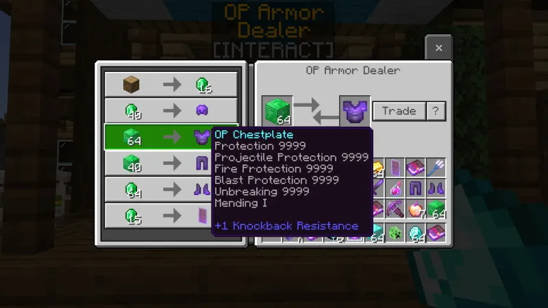 OP Iron Golem Traders