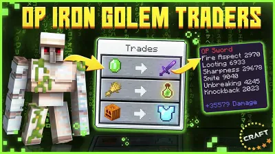 OP Iron Golem Traders