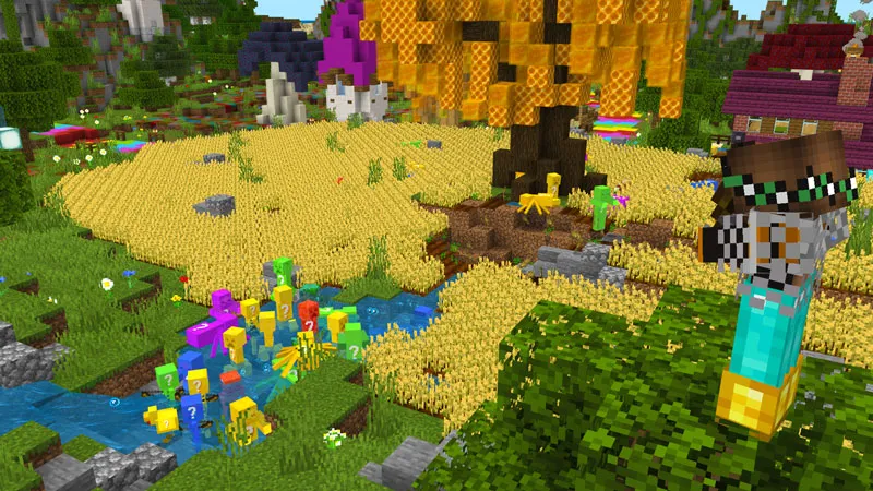 Rainbow Lucky Mobs