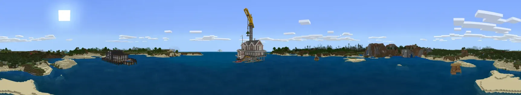 Noob VS Pro: Ocean Bases