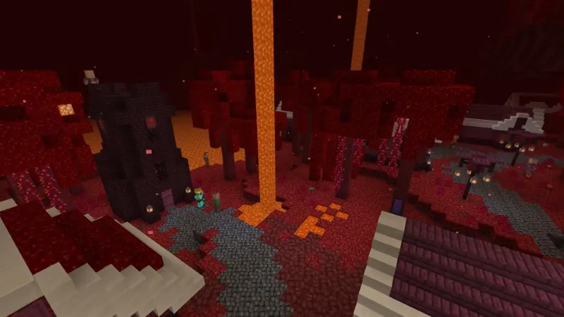 World's Largest Nether Village