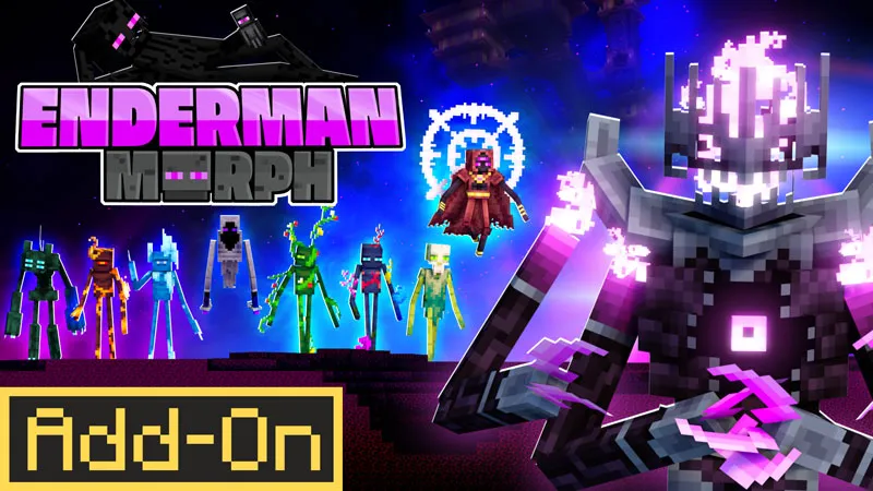 Enderman Morph Add-On