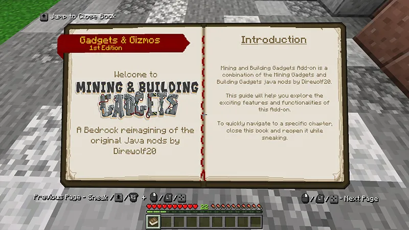 Mining & Building Gadgets