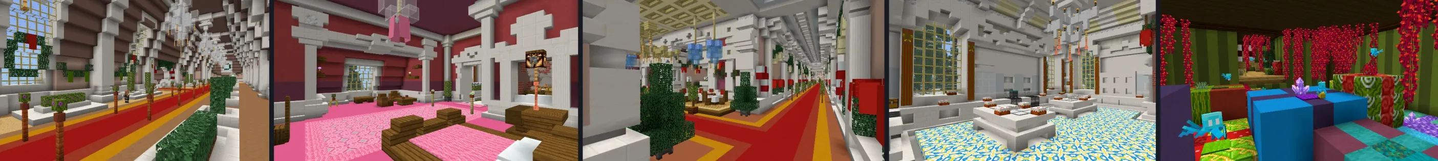 Holiday Winter Mansion