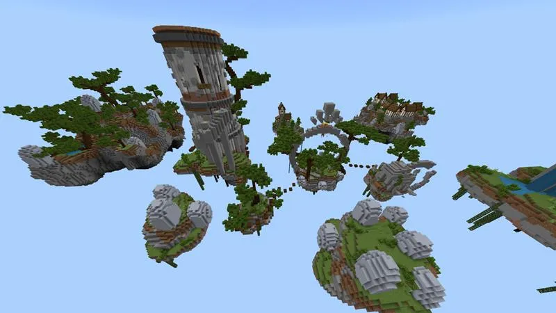 Parkour Survival in the Sky