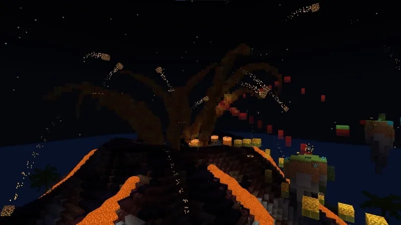 Escape Extreme Volcano Parkour