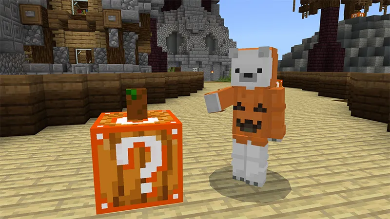 Halloween Trick or Treat Block