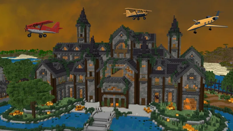 Billionaire Halloween Mansion