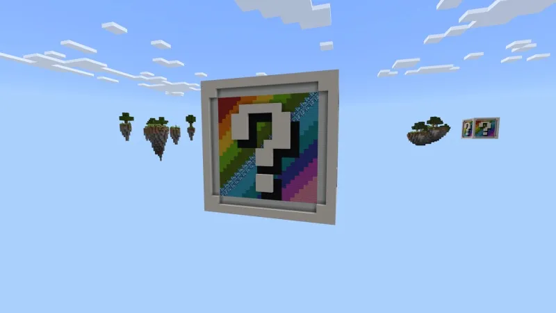 One Block Rainbow World