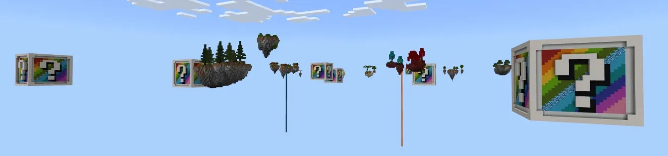One Block Rainbow World