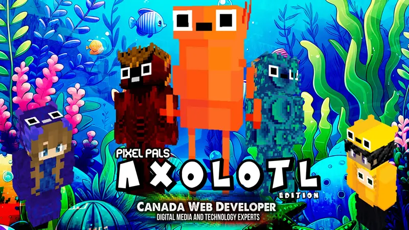 PIXEL PALS: AXOLOTL EDITION