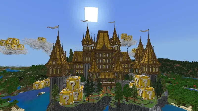 Lucky Block Castle