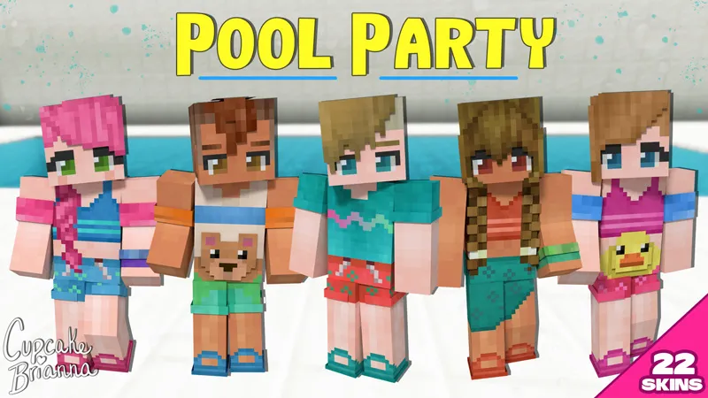 Pool Party HD Skin Pack