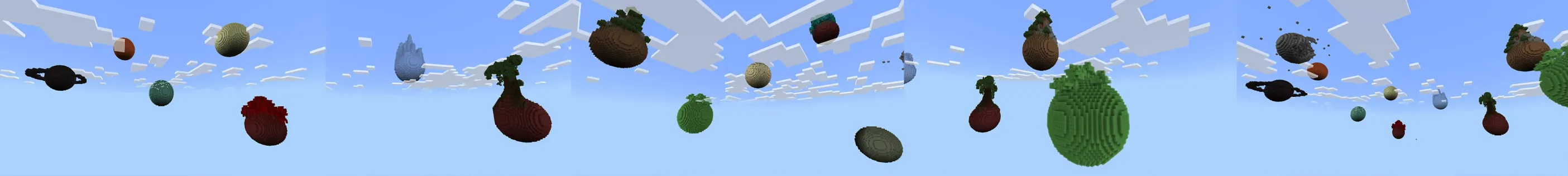 ONE BLOCK PLANETS
