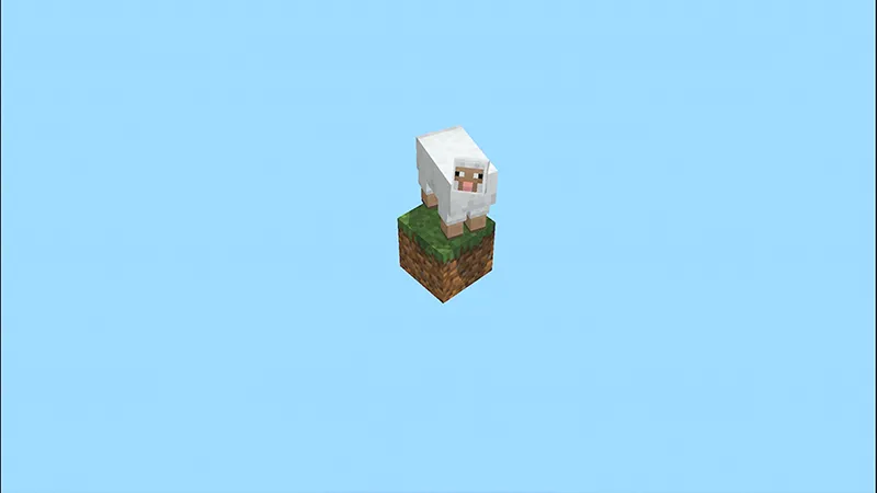 ONE BLOCK As A Mob!