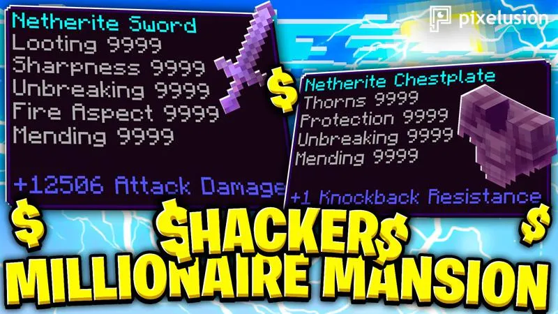 Hacker Millionaire Mansion
