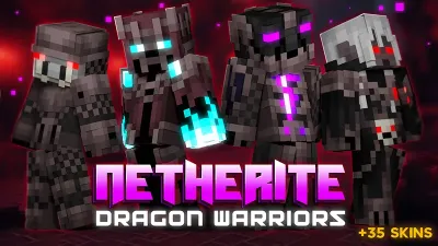 Netherite Dragon Warriors