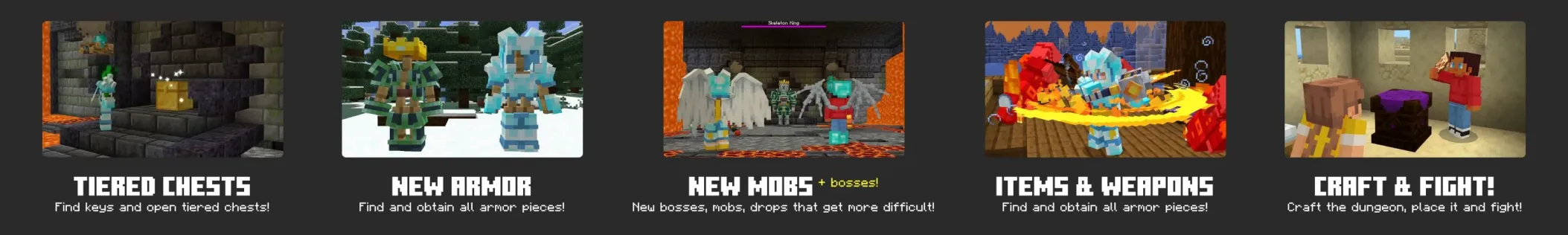 Craftable Dungeons Add-On