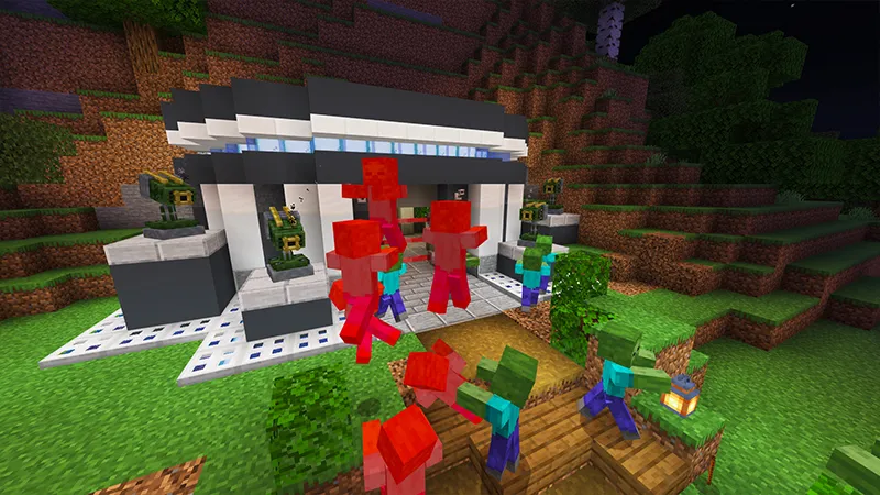 Noob vs Pro vs Hacker Base