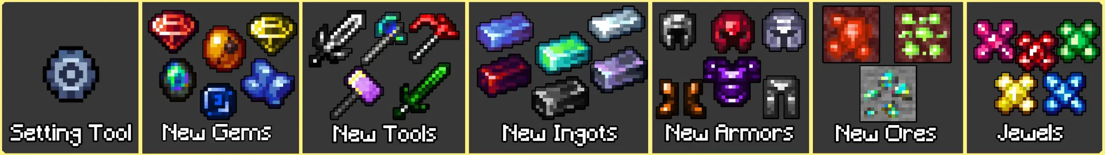 More Ores and Tools