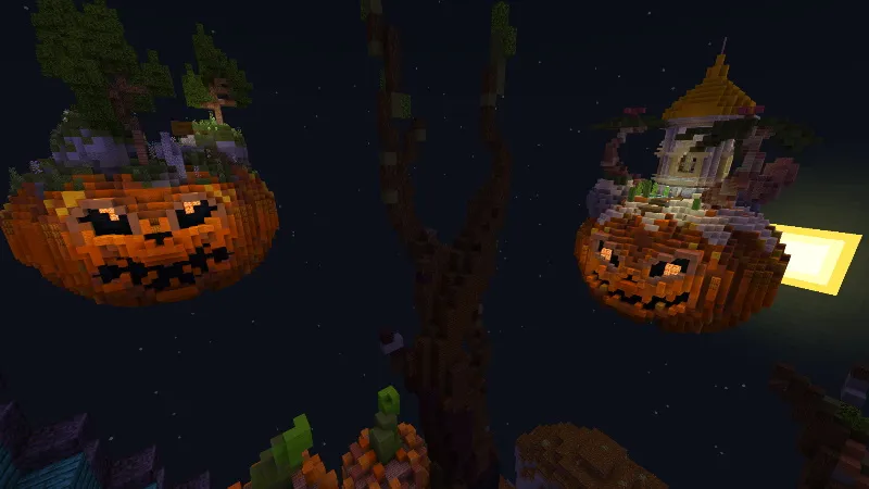 Spooky Skyblock Pumpkins