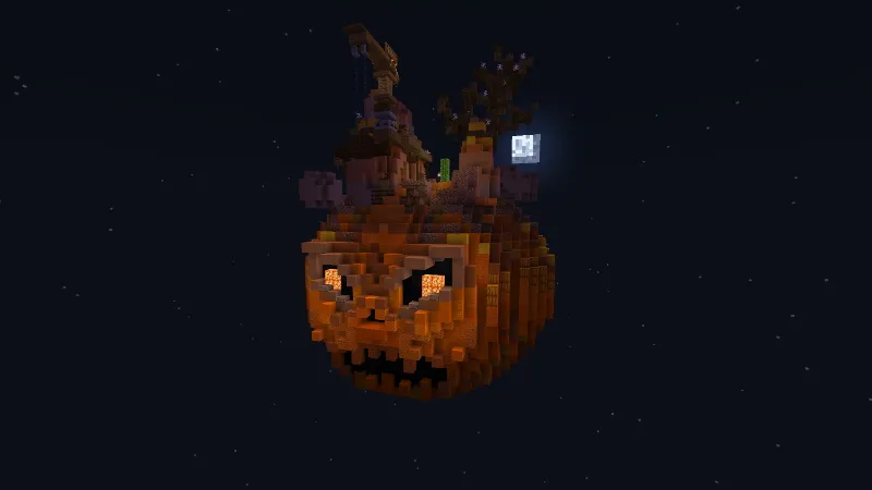 Spooky Skyblock Pumpkins