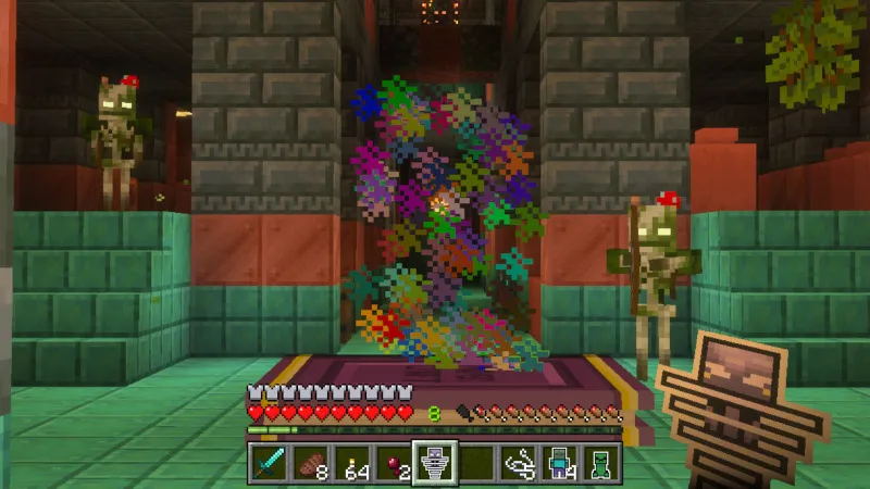 Papercraft Mob Stickers Add-On