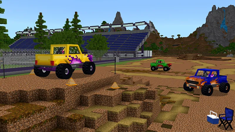 MONSTER TRUCKS!