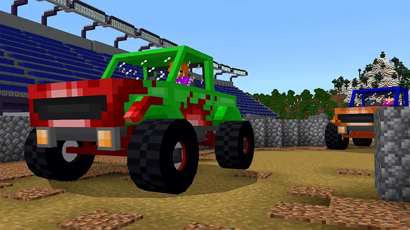 MONSTER TRUCKS!