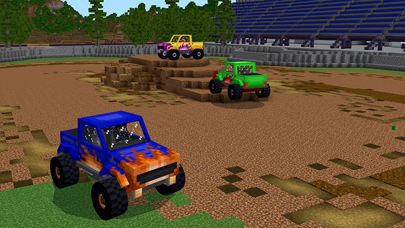 MONSTER TRUCKS!