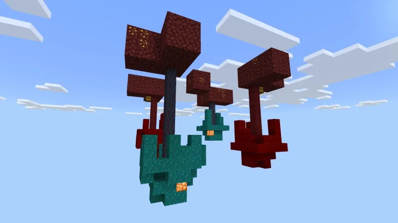 Skyblock Upside Down!