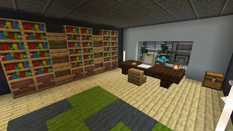 Millionaire Winter Mansion