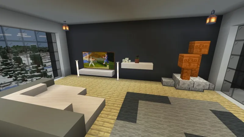 Millionaire Winter Mansion