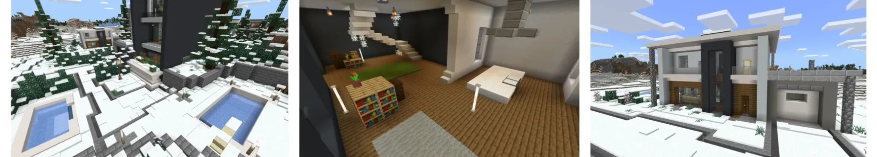 Millionaire Winter Mansion