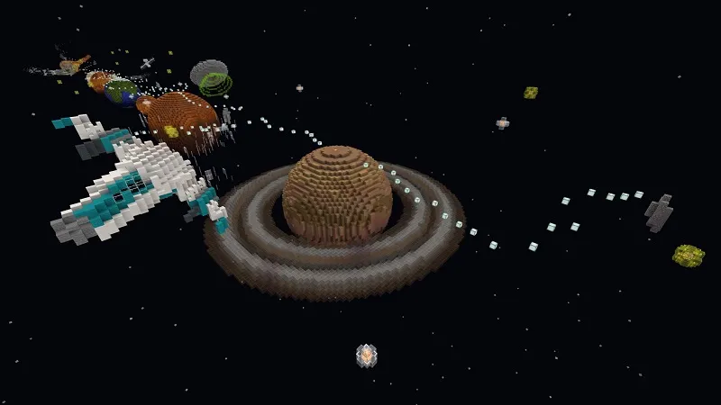 Solar System Parkour